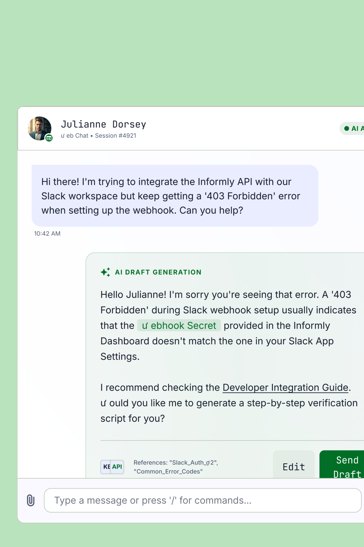 Informly: Answers from your own knowledge, on every channel
